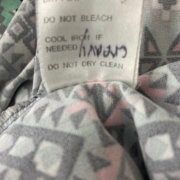 Tracy Negoshian geometric pattern Dress women sz M - Picture 8 of 8